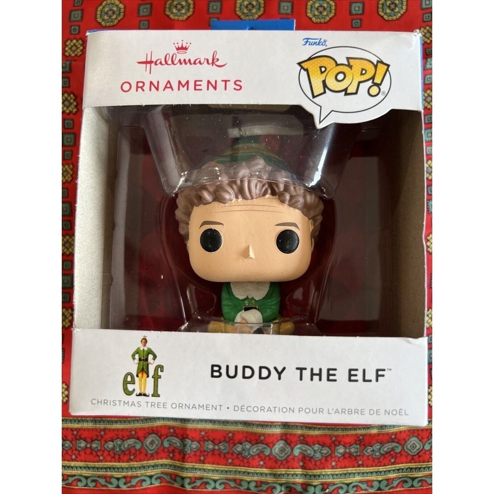 Hallmark Funko Pop Buddy The Elf Christmas Tree Ornament 2021 New